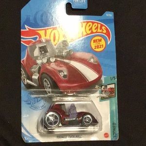Hot Wheels - Case D Treasure Hunt - Tooned Twin Mill red